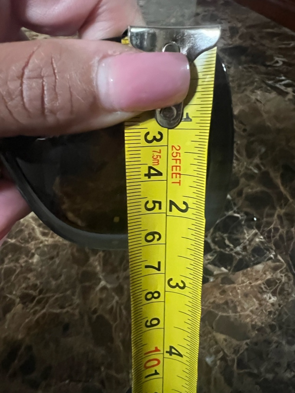 Tom Ford Black Chunky Oversized Sunglasses - Picture 5 of 6